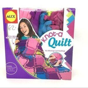 Alex Toys Craft Knot A Quilt Kit New